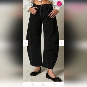 We The Free Barrel Jeans Soundwave